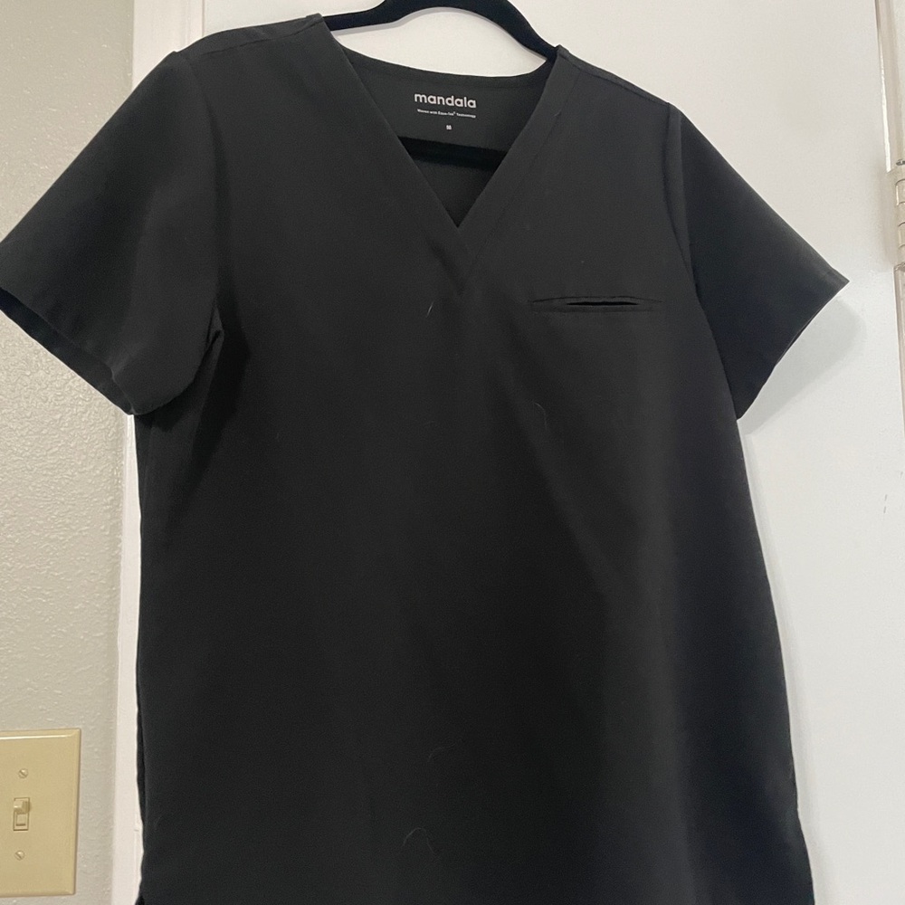 Mandala Scrub Top